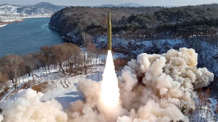 Corea del Norte anuncia que disparó misil balístico hipersónico