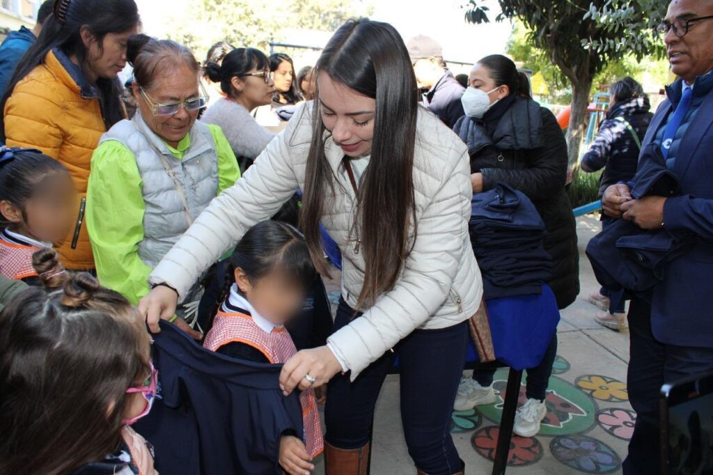 “Abrazando a la Infancia”, en acción: María de la Barreda