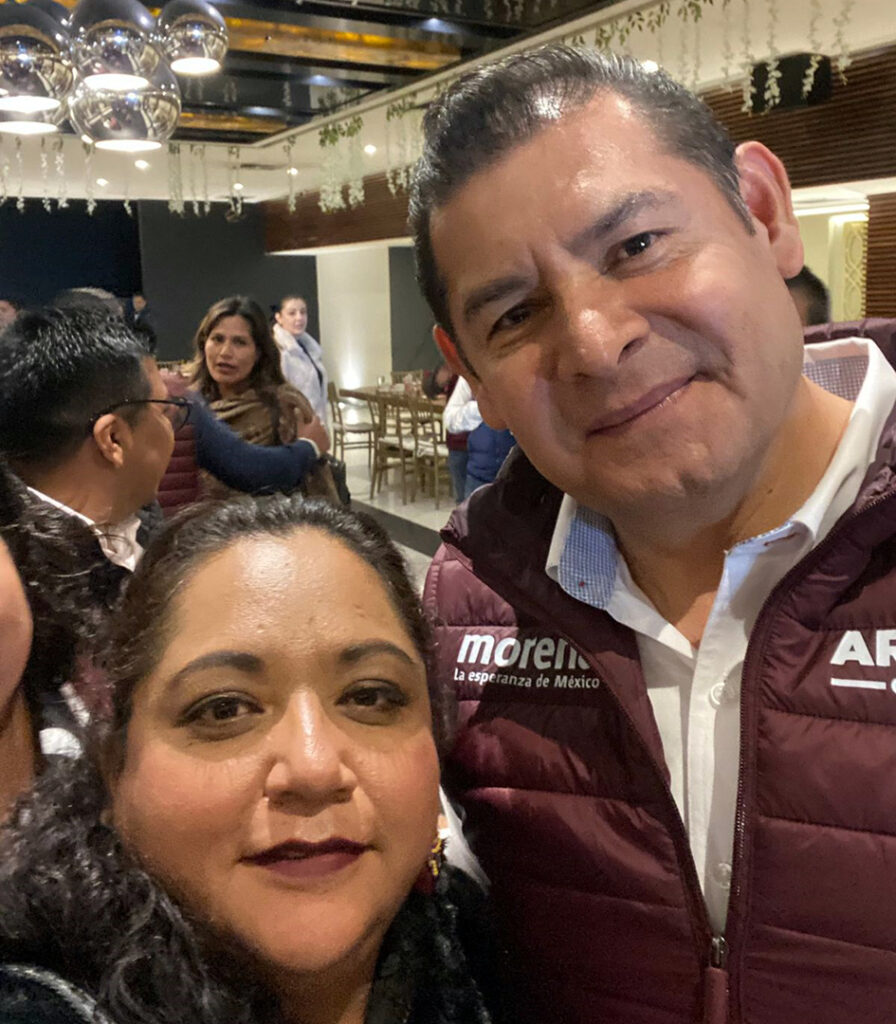 Acompañé a Alejandro Armenta, al cierre de su precampaña: Sandra Hernández