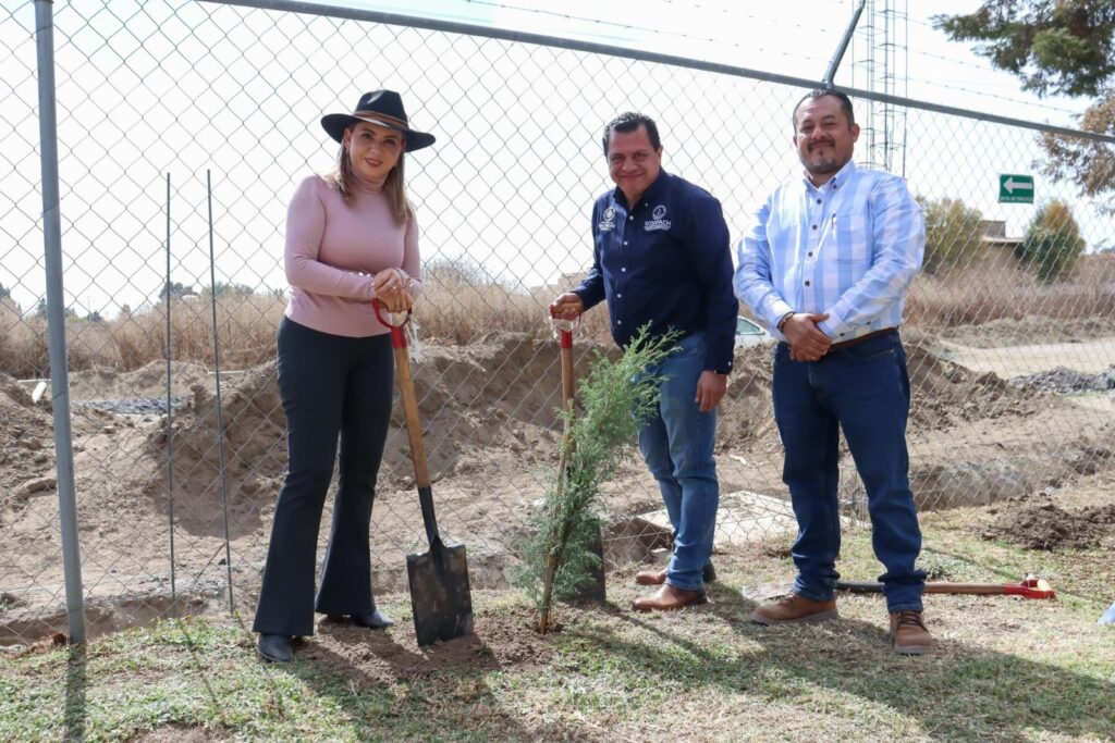 Promueve Paola Angon espacios verdes en San Pedro Cholula