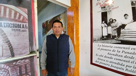 Tercera generación haciendo pan: Alfonso Roldán