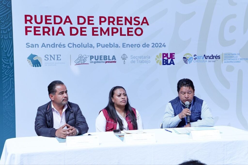 El jueves 25 de enero, Feria de Empleo San Andrés Cholula