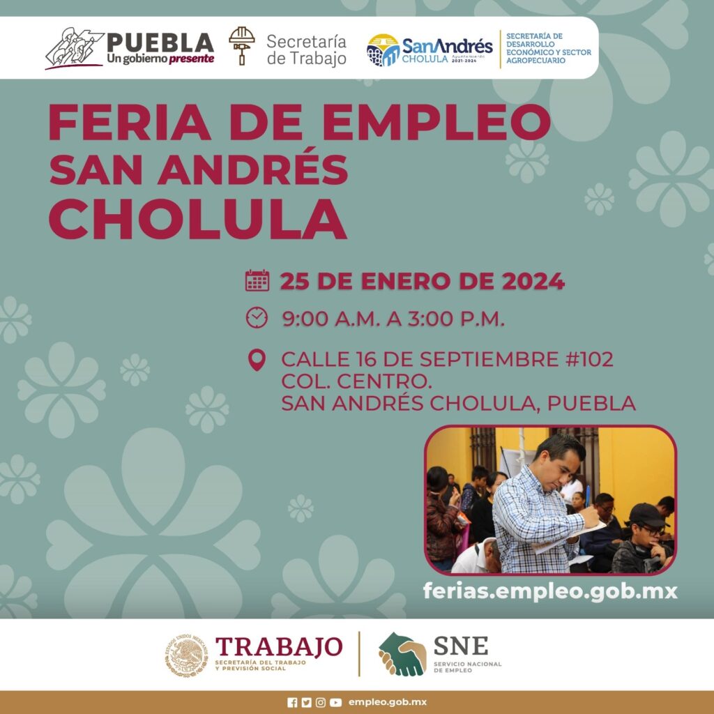 Jueves 25 de Enro, Feria del Empleo, SACH