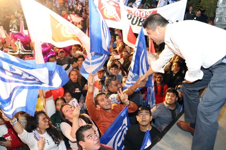 Lalo Rivera la esperanza para corregir el rumbo del Estado de Puebla