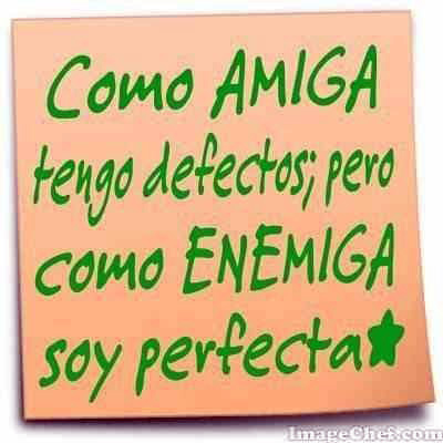 Amiga perfecta