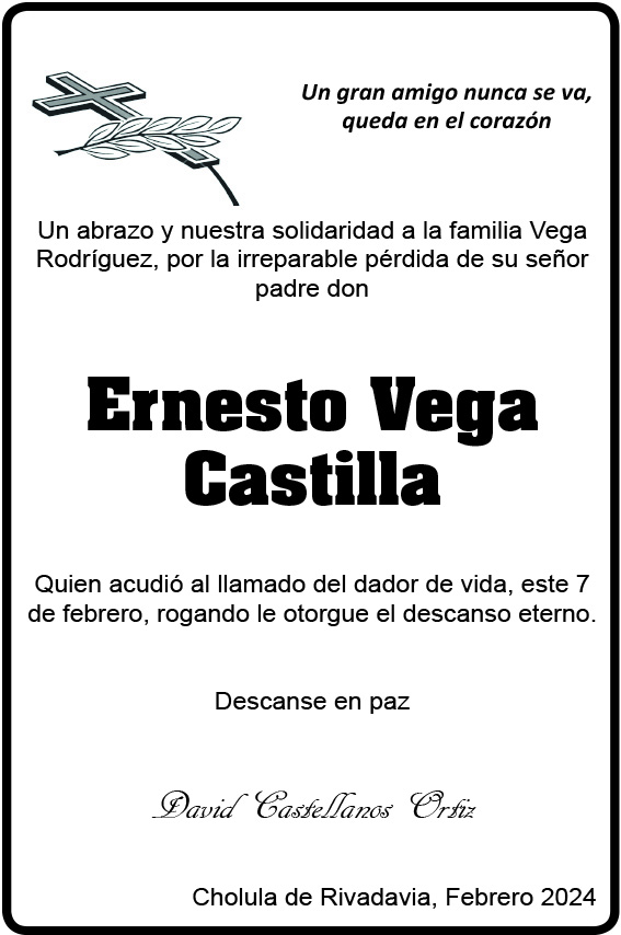 En paz descanse