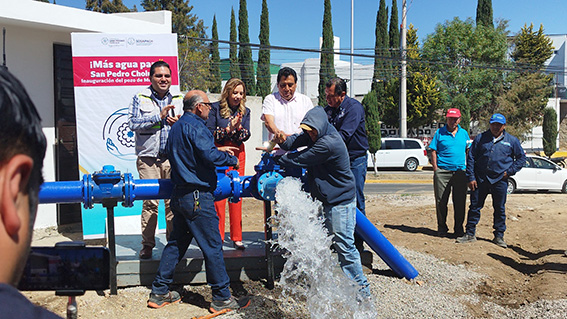 Nuevo pozo en Momoxpan
