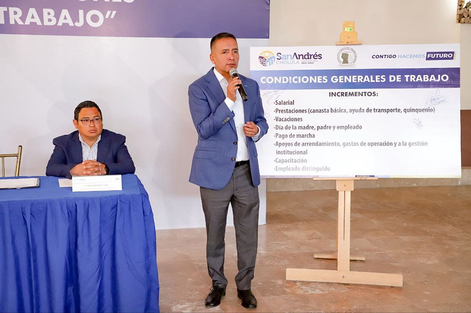 Firma ayuntamiento y sindicato acuerdo laboral