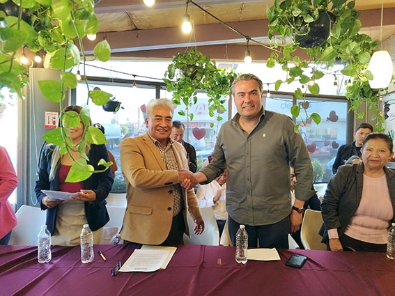 Frente Obradorista Sanandreseño, se suma con Víctor Correau G.