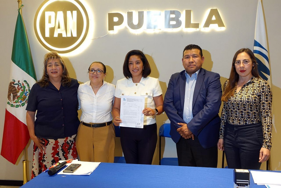Quedaron registradas 6 panistas