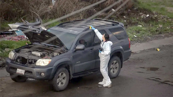 Ataque contra Yolanda Caballero
