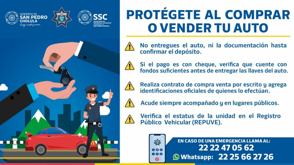 Alertan para comprar carro y no ser defraudados