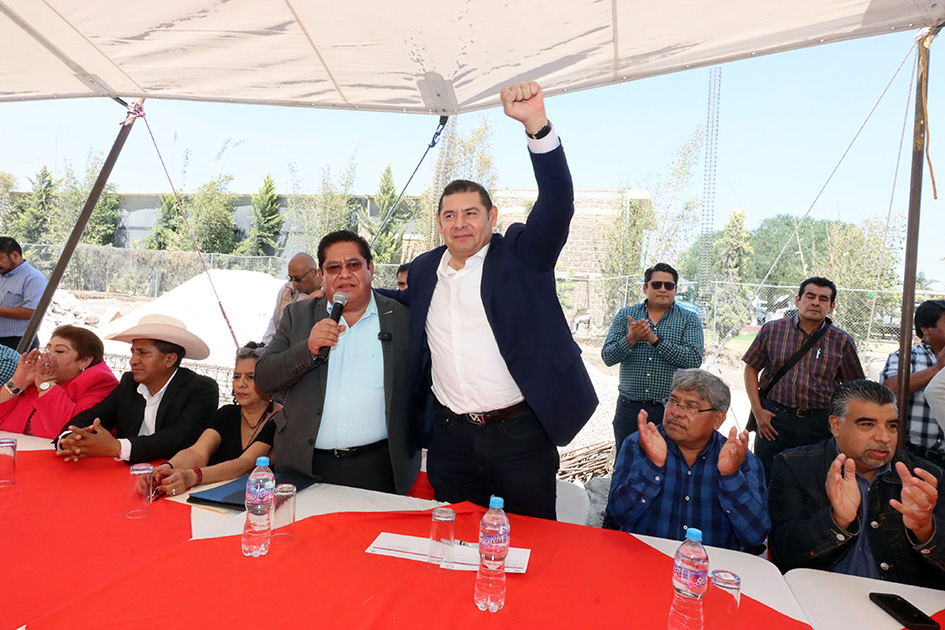Alejandro Armenta resalta la importancia de proyectos sustentables y sociales en la Central de Abasto de Huixcolotla