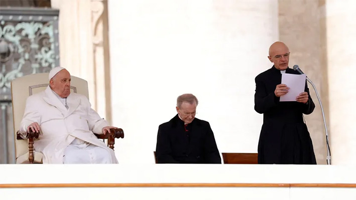 Papa Francisco sigue resfriado; pide de nuevo a colaborador leer la catequesis