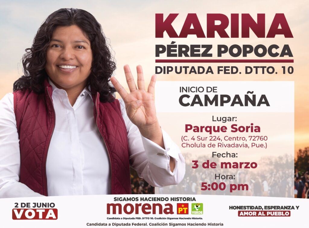 KarinaPérez Popoca, te Espera 3 de Marzo