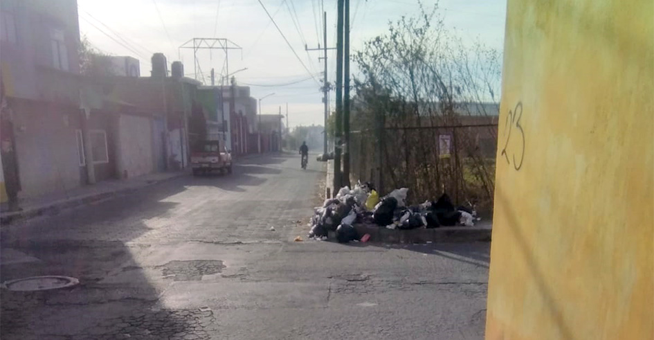 Empiezan a verse montoneras de basura en algunas Junta Auxiliares