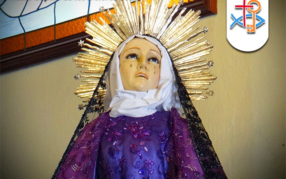 En varios templos montaron “Altares de Dolores”
