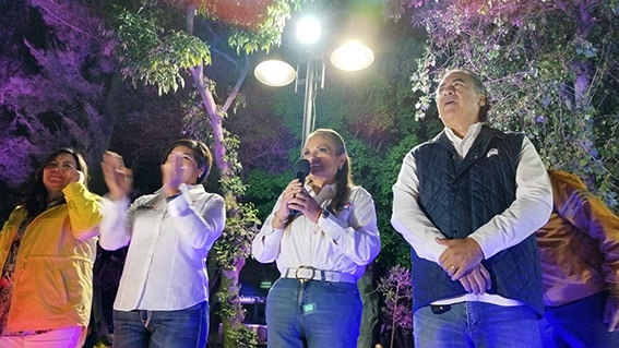 Rumbo a la diputación inició su caminar Lolita Parra