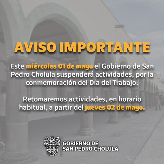 Atento Aviso a la Ciudadanía