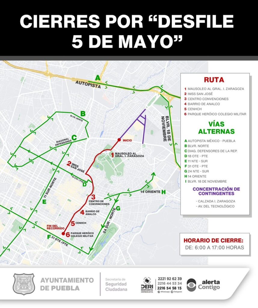 Tenlo en cuenta, para el 5 de Mayo
