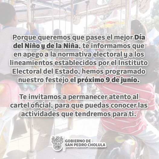 Atento Aviso a la Niñez Cholulteca