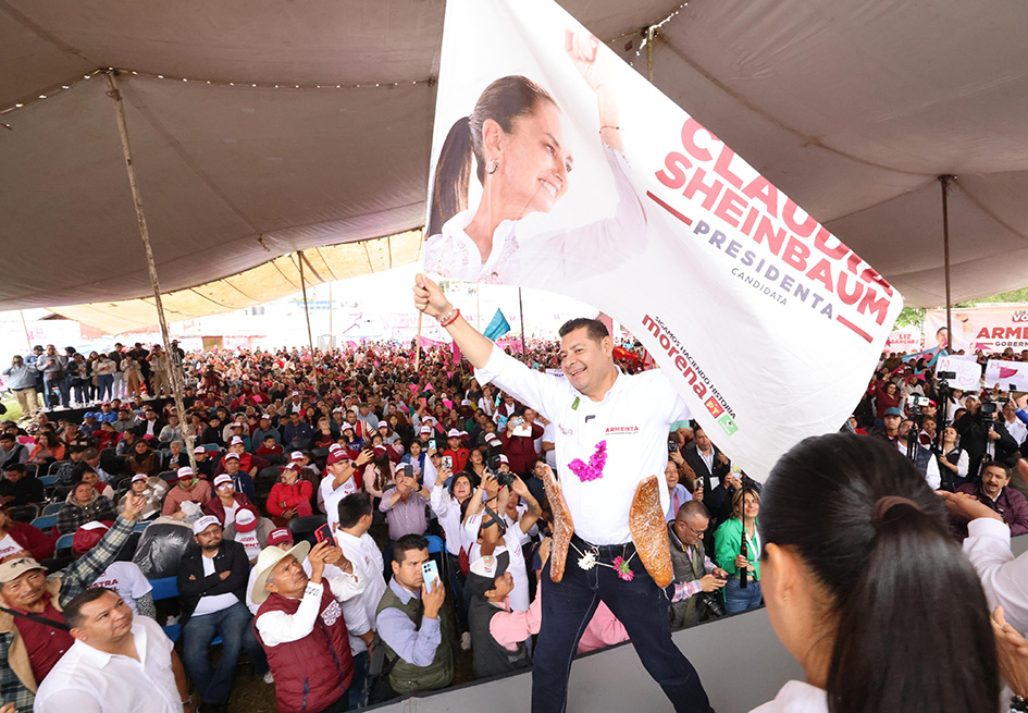 Armenta anuncia en  Chignautla la creación de una universidad de calidad mundial