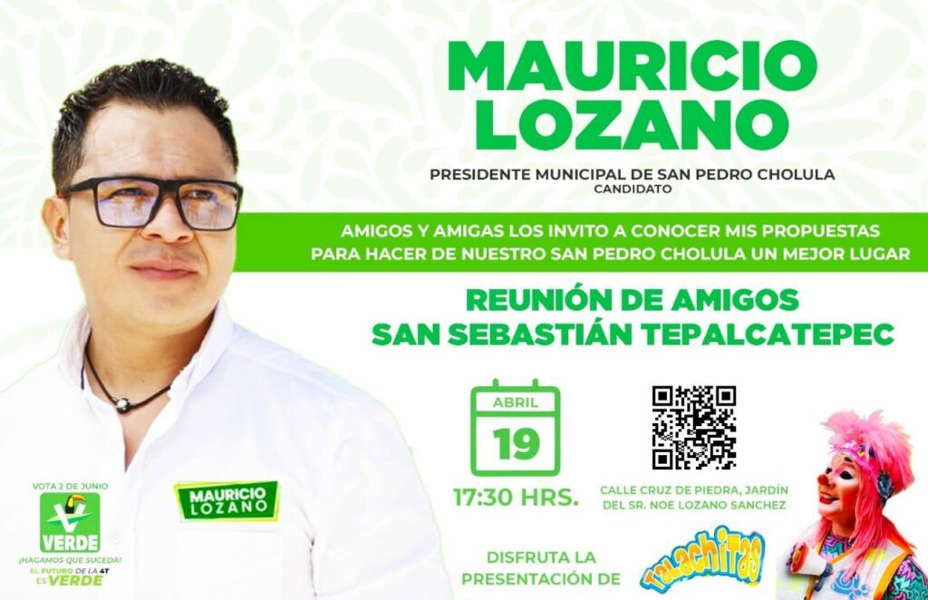 Hoy Mauricio Lozano en Tepalcatepec