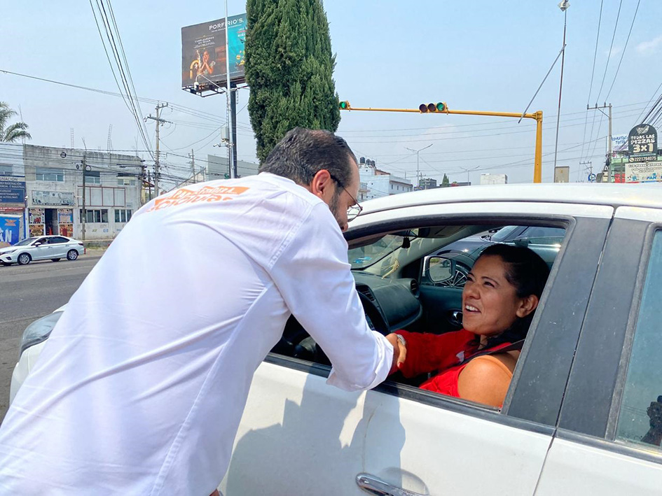 A 32 días del 2 de junio, Ramón Fernández ha recorrido casi 400 kilómetros de territorio cholulteca