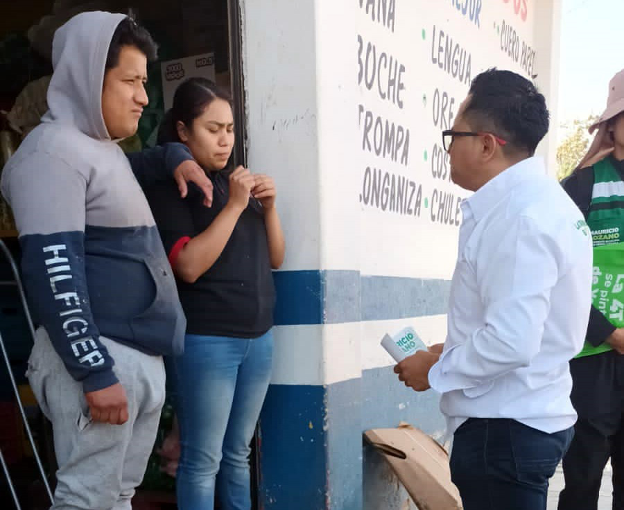 Acuexcomac, fue recorrida por Mauricio Lozano