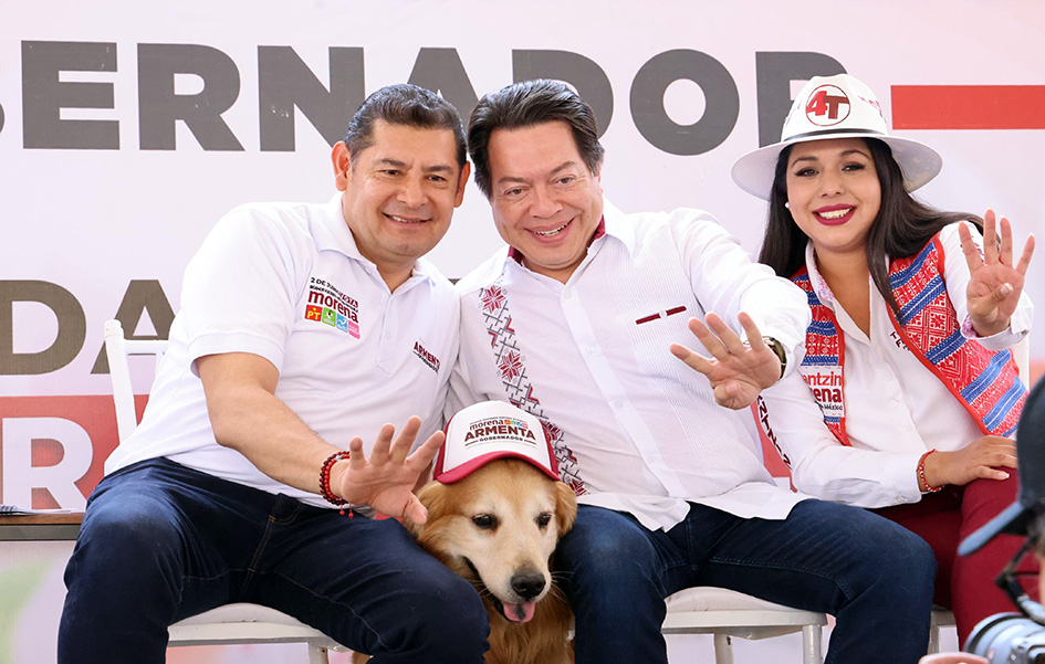 Con la magia de los Cholultecas, la 4T se consolidará en Puebla: Armenta