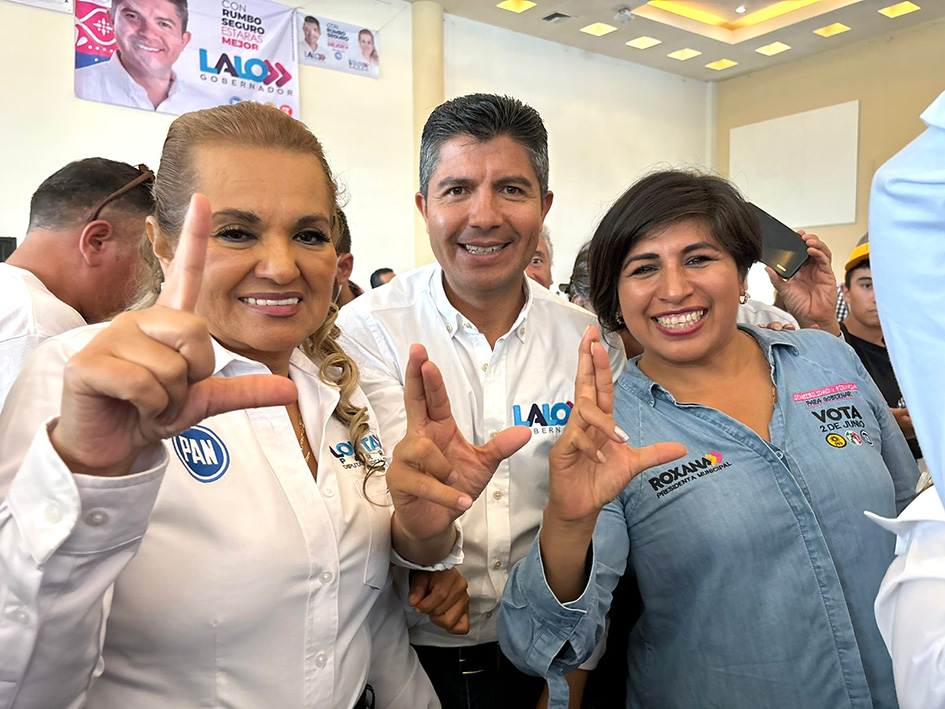 Debemos trabajar juntos en beneficio de San Pedro Cholula: “Lolita” de la Parra