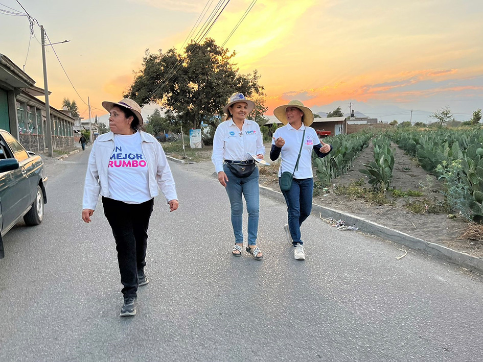 Gestionaré apoyos a favor de los Derechos y la Seguridad de la Mujer: “Lolita” Parra