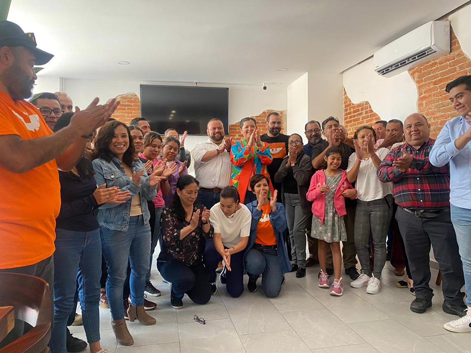 Habitantes de San Pedro Cholula abren sus puertas a «Chawaro»