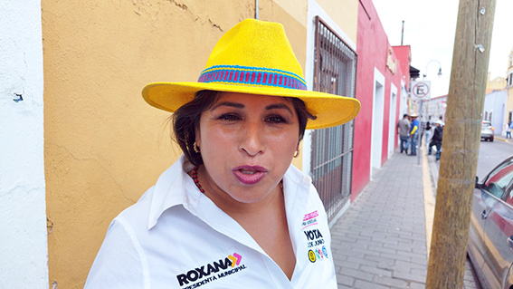 Mujer de trabajo, con vocación de servicio, Roxana Luna