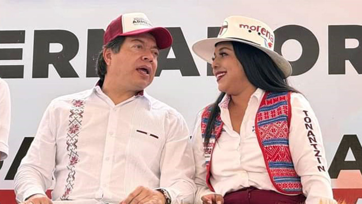 Puebla está con MORENA: Tonantzin Fernández