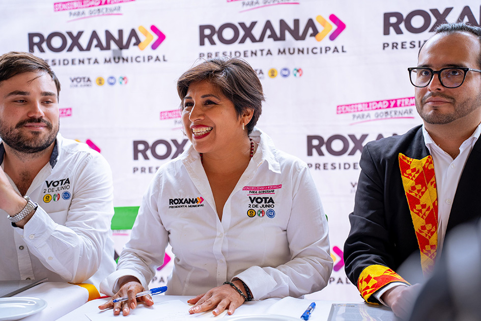 Roxana Luna buscará impulsar a San Pedro Cholula como el primer Gobierno Sustentable