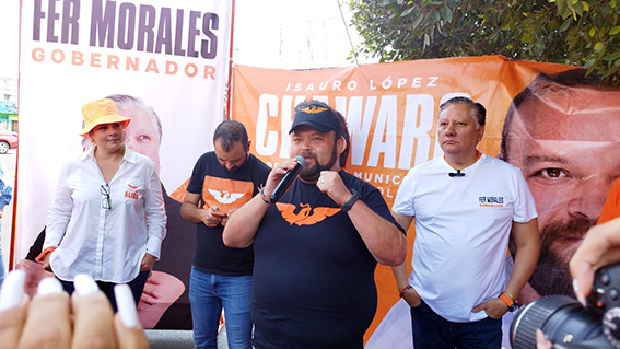 Trabajaré de la mando de los ciudadanos: «Chawaro»
