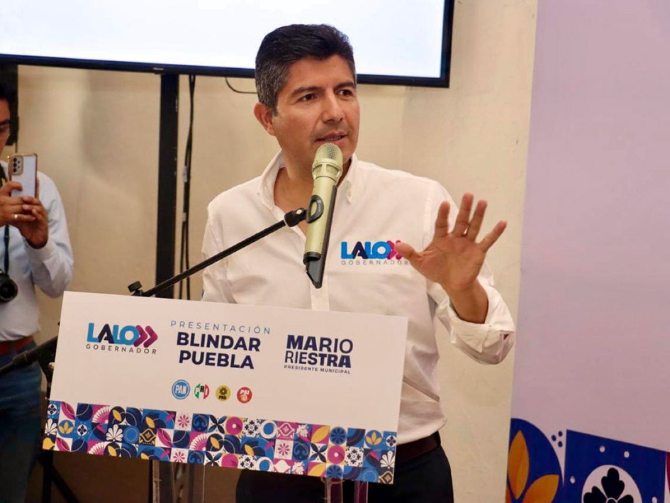 Van juntos Lalo Rivera y Mario Riestra por un rumbo seguro para Puebla
