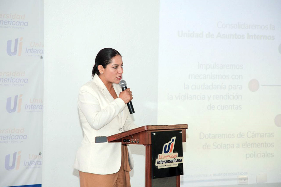 Lupita Cuautle presenta la agenda para un Gobierno Innovador y de Resultados