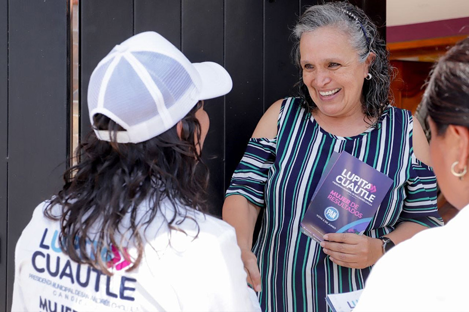 Lupita Cuautle continúa fortaleciendo el dialogo con las y los sanandreseños