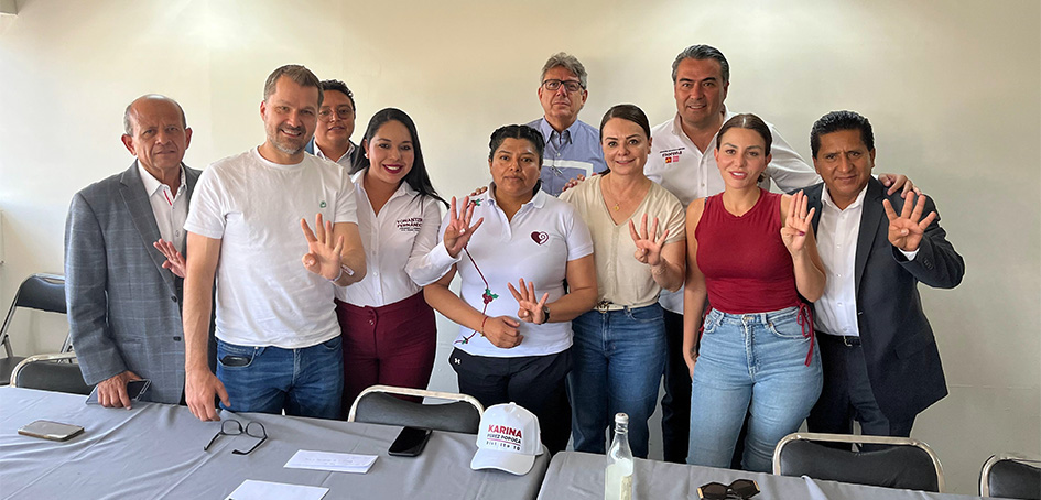 Víctor Galeazzi reafirmar la unidad de la Cuarta Transformación