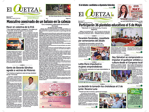 Nuestra Portada, Edición 2704, 01 Mayo 2024