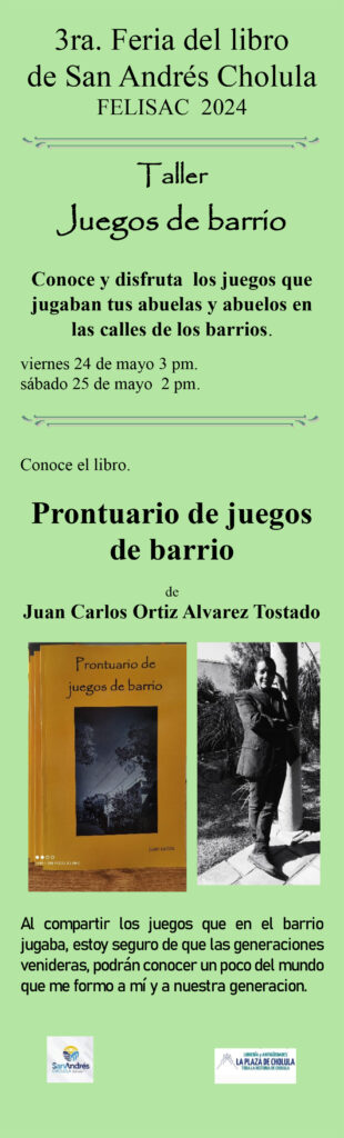 Tercera Feria del Libro de San Andrés Cholula