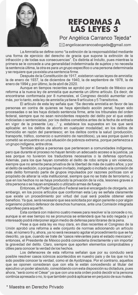 Reforma a las Leyes (3)