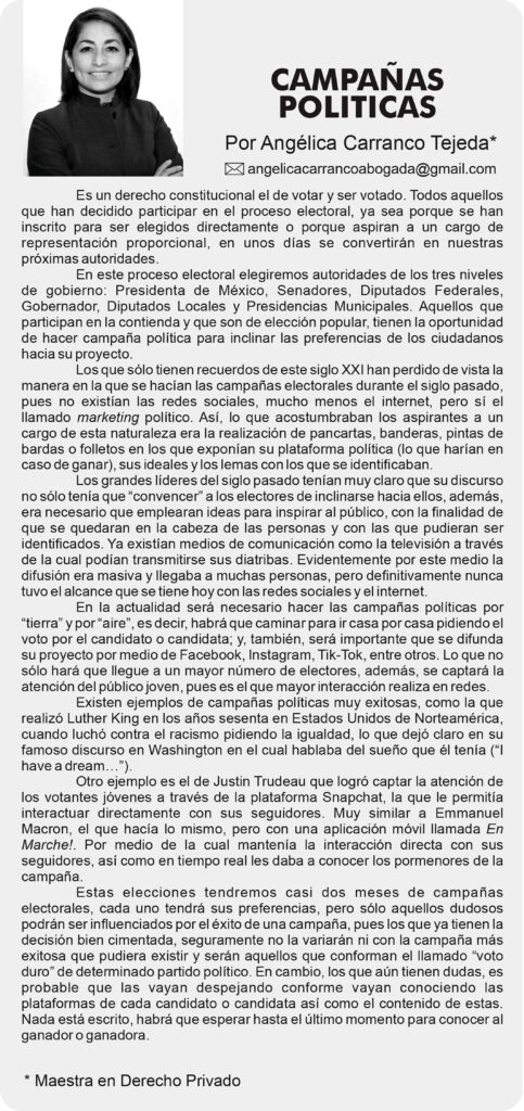 Campañas Políticas