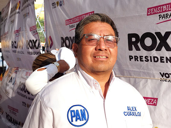 Agonizan las campañas, el voto está definido: Alejandro Cuaxiloa
