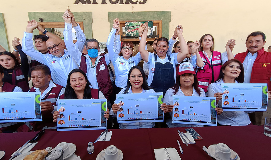 Tonantzin Fernández, con ventaja de 18.3% en las preferencias: BEAP