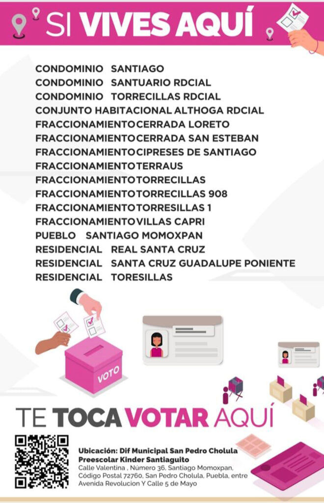 Si vives Aquí, Votas Aquí