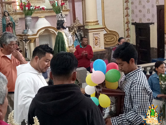 Cientos de personas festejaron al Niño Doctor, en Santa Bárbara Almoloya