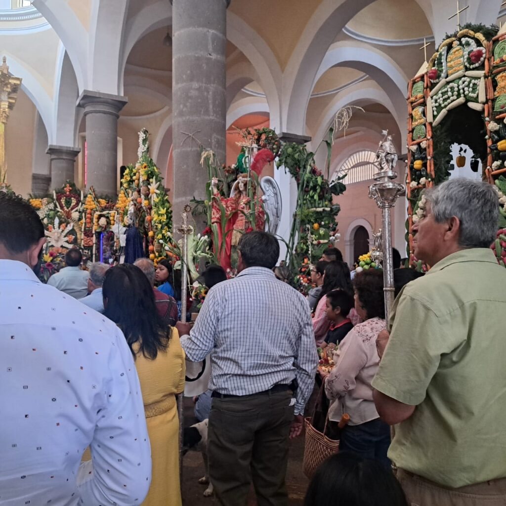 Con respeto y devoción se vivió el Altepeilhuitl